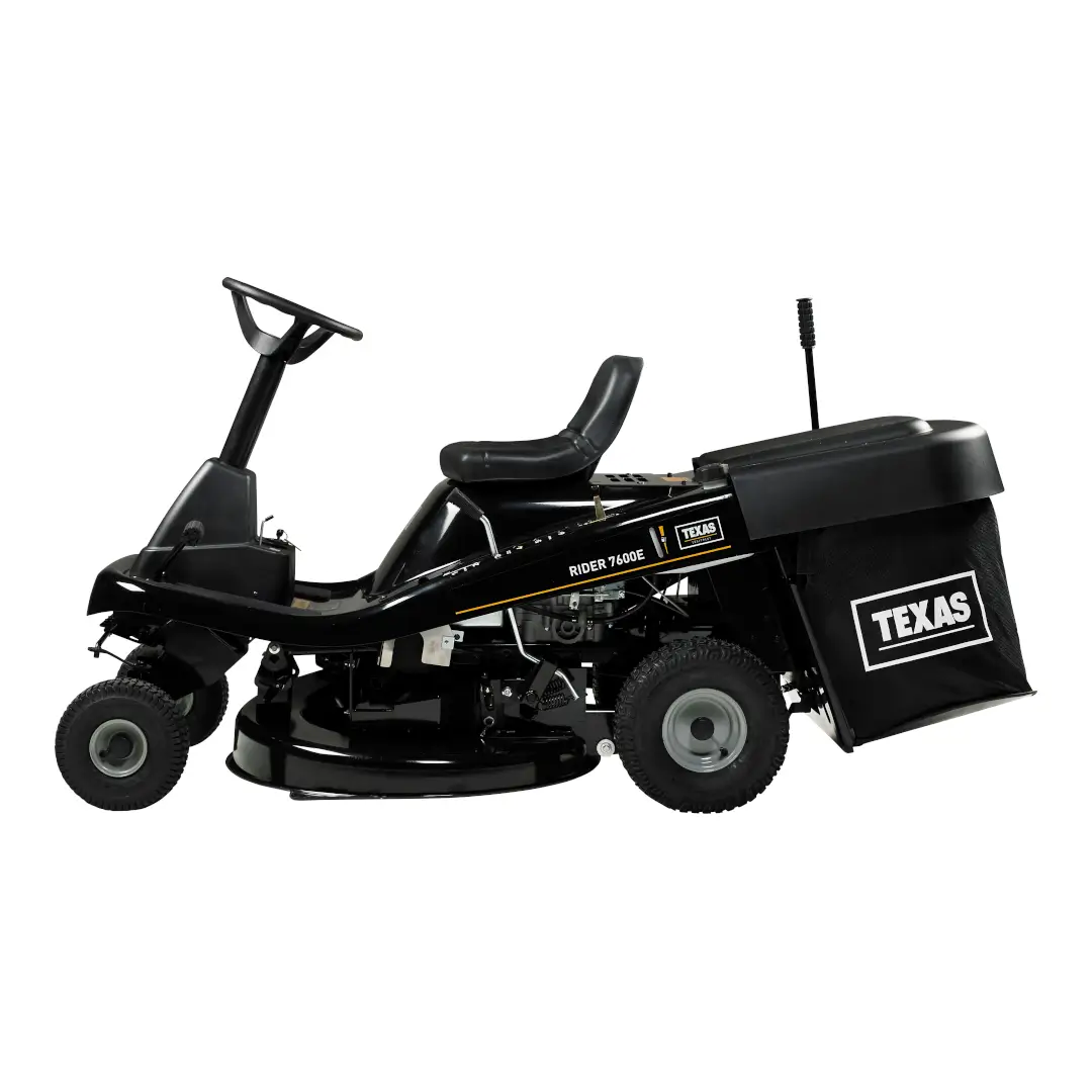 Tractoras tuns gazonul colector Rider 7600E Tractoras pentru tuns gazonul cu colector Rider 7600E