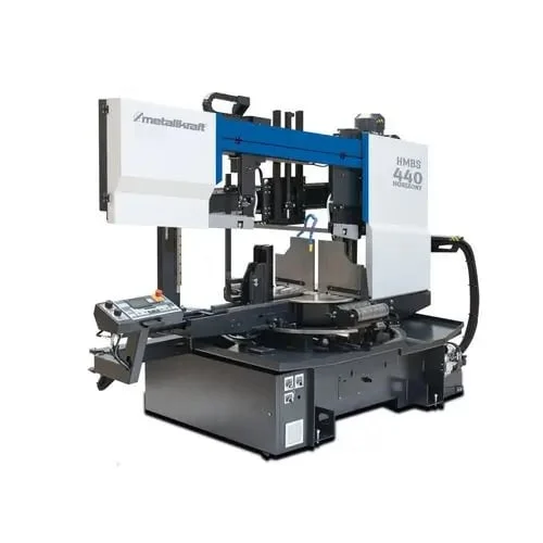 Fierastrau orizontal cu banda pentru metale HMBS 440 HA DG HORIZONT METALLKRAFT - 45° (profil rotund) 430 mm