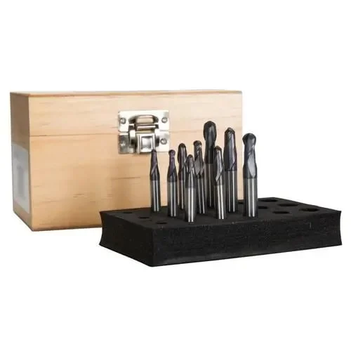 Set de frezare radius, 9 piese OPTIMUM Set de frezare radius, 9 piese OPTIMUM