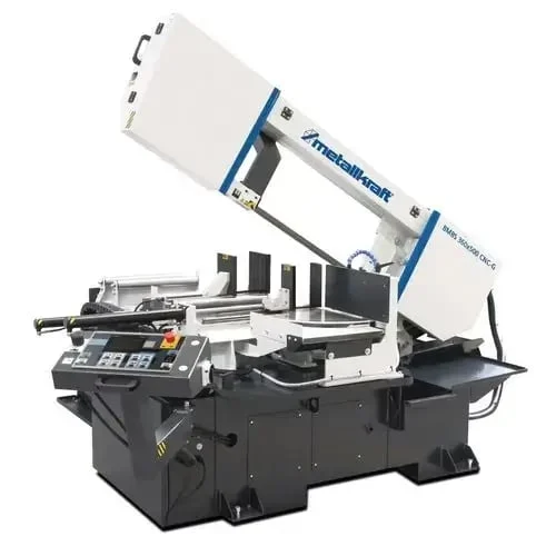 Fierastrau cu banda pentru debitare metal BMBS 360x500 CNC-G Fierastrau cu banda pentru debitare metal BMBS 360x500 CNC-G METALLKRAFT - 60° (profil rotund) 300 mm