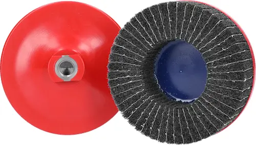 Disc de debavurare 115 gri slefuire fina