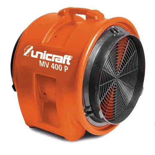 Ventilator axial Unicraft MV 400 P Ventilator axial portabil Unicraft MV 400 P pentru ventilatie si evacuare aer in hale si ateliere