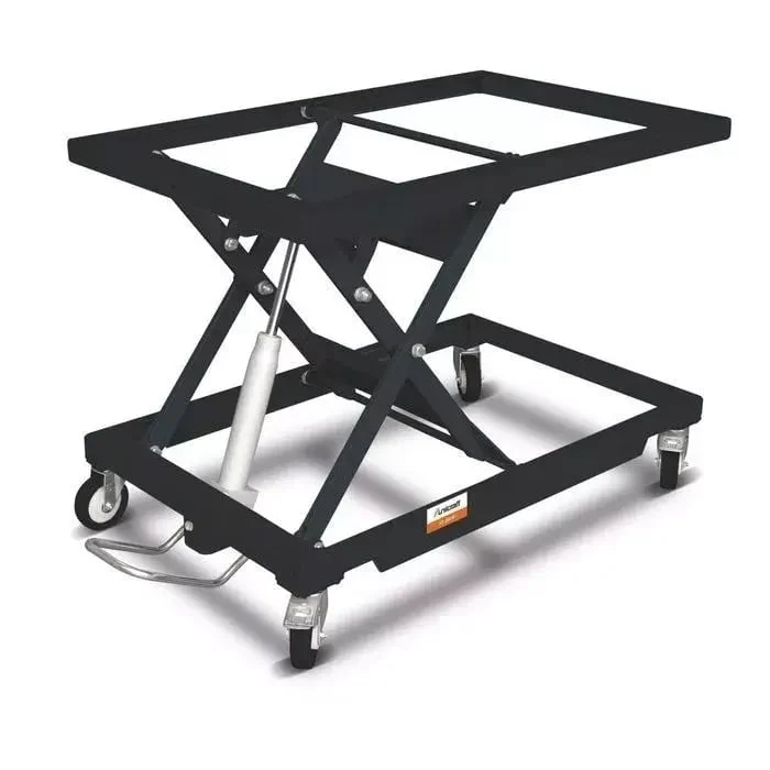 Masa hidraulica mobila pentru atelier HT 300 M UNICRAFT Masa hidraulica mobila pentru atelier HT 300 M UNICRAFT Diametru role 125 mm
