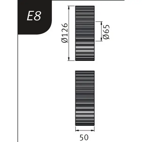 Role de indoire tip E8