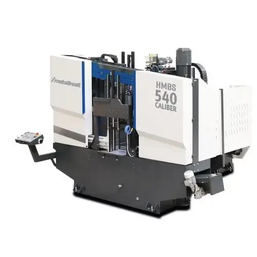 Fierastrau orizontal cu banda pentru metale HMBS 540 CNC X 2000 CALIBER METALLKRAFT Pompa hidraulica 0.75 kw