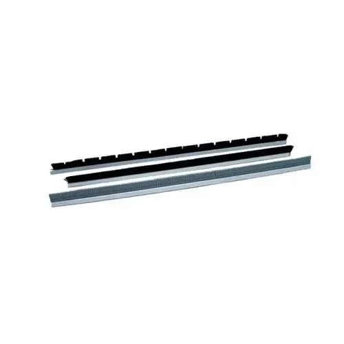 Duza pentru pardoseala cu banda de perie, antistatica Ø 38 mm, metalica CLEANCRAFT