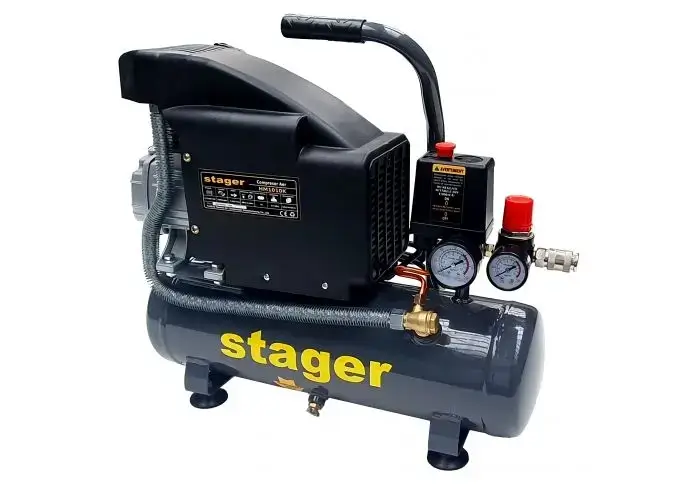 Compresor aer STAGER HM1010K 8 bar Compresor aer STAGER HM1010K 8 bar