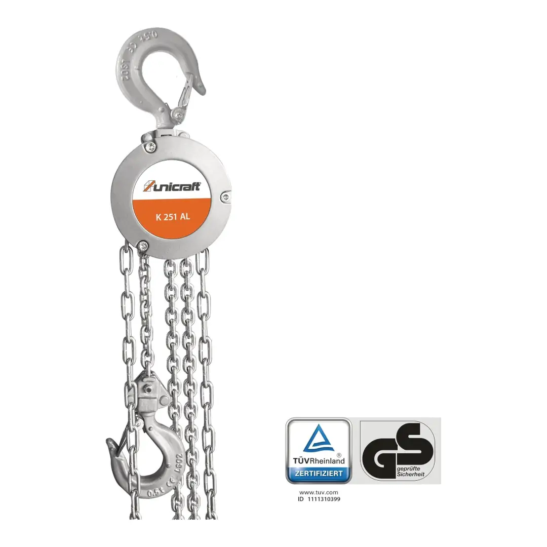 Palan manual K 251 AL - Capacitate 0.25 t / 3 m