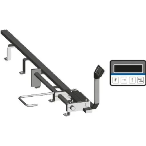 Carucior de oprire pentru sistemul cu afisaj digital METALLKRAFT