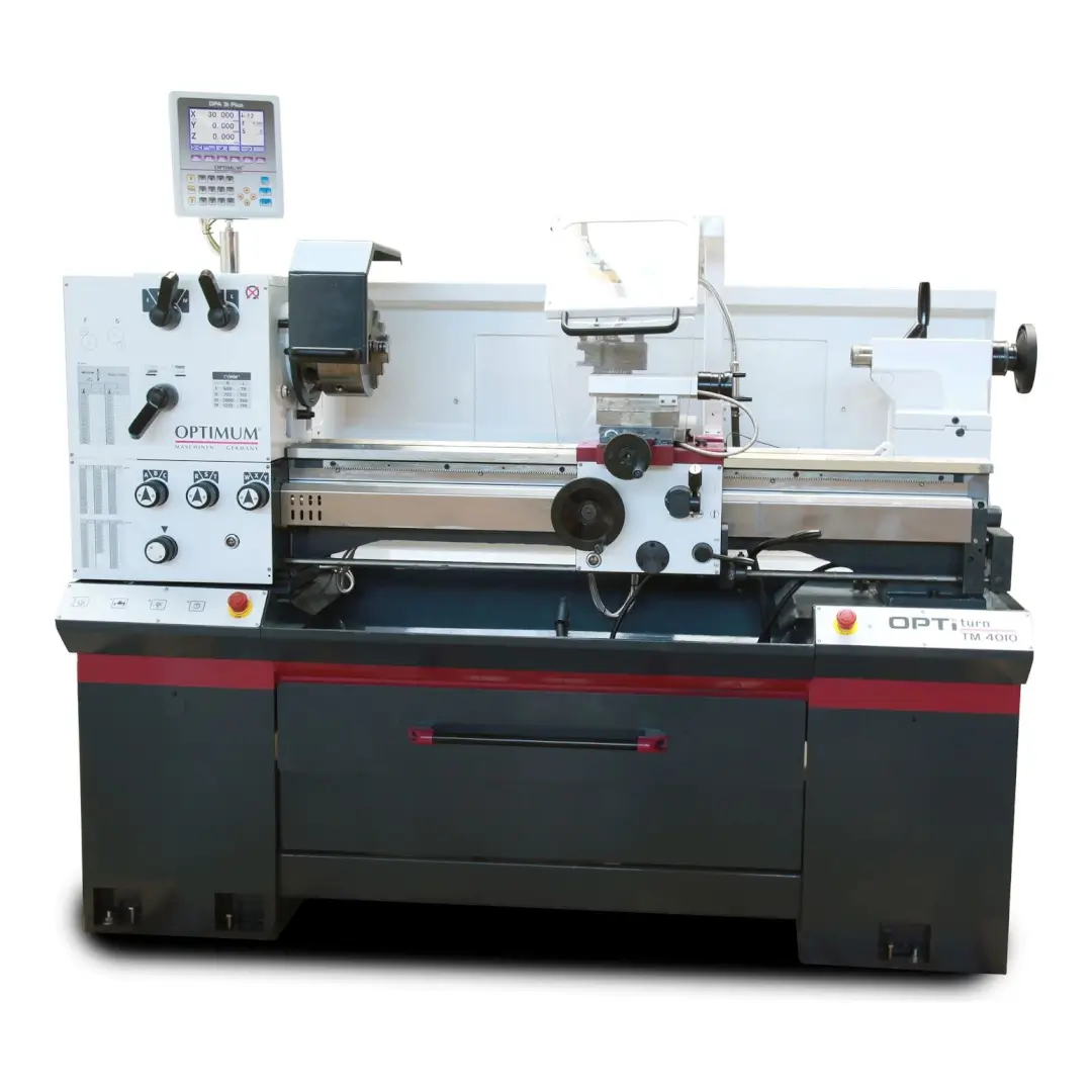 Strung pentru metal OPTIturn TM 3610 D cu afisaj digital Optimum.
