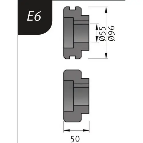 Role indoire tip E6 96x55x50 mm Role de indoire tip E6 96x55x50 mm