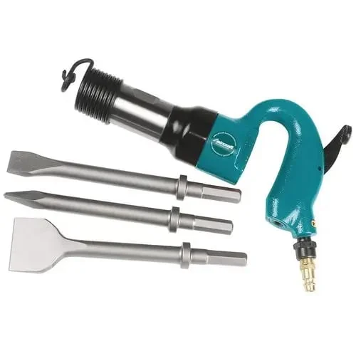 Set ciocan pneumatic cu dalti MHA PRO AIRCRAFT Set ciocan pneumatic cu dalti MHA PRO AIRCRAFT Rezistenta la impact 10 j