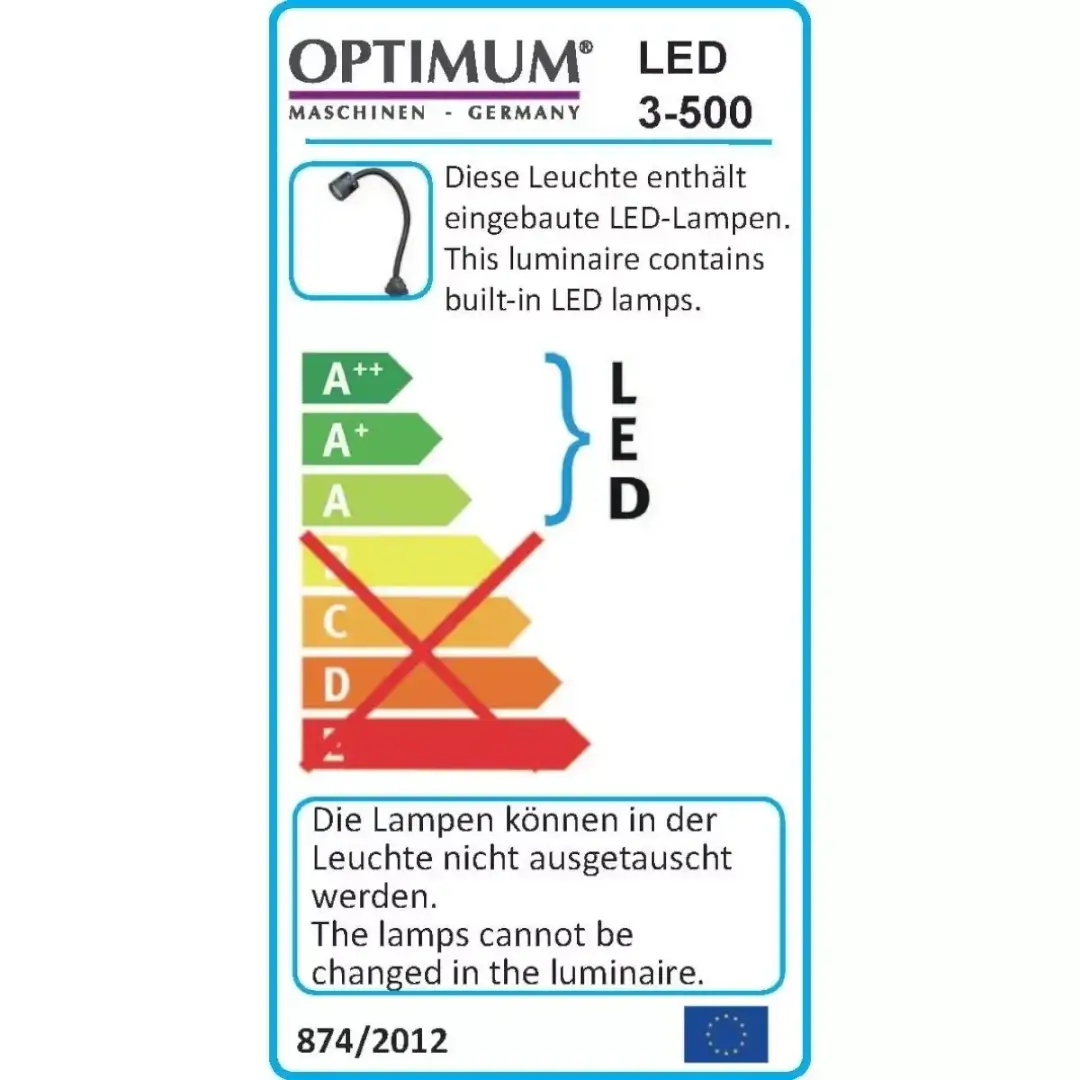 Clasificare lampa LED 3-500 Clasificare lampa LED 3-500
