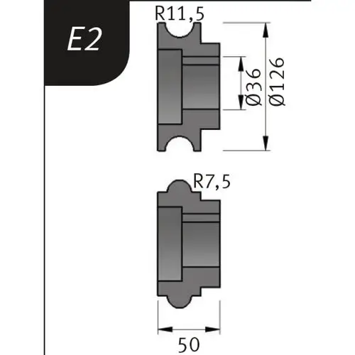 Role indoire tip E2 Role de indoire tip E2