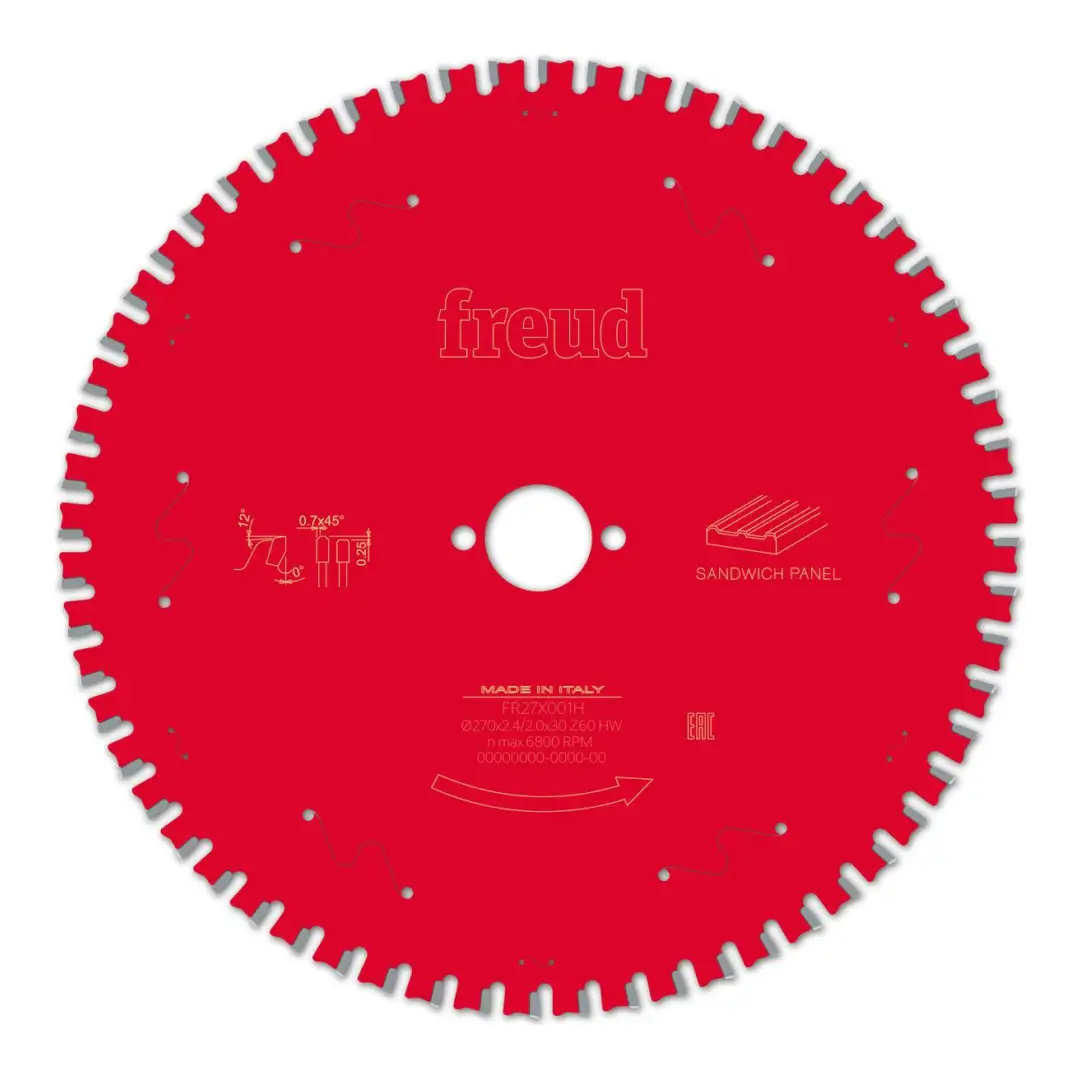 Panza de circular taiere panouri sandwich 270 x 2.4 x 30 Z60