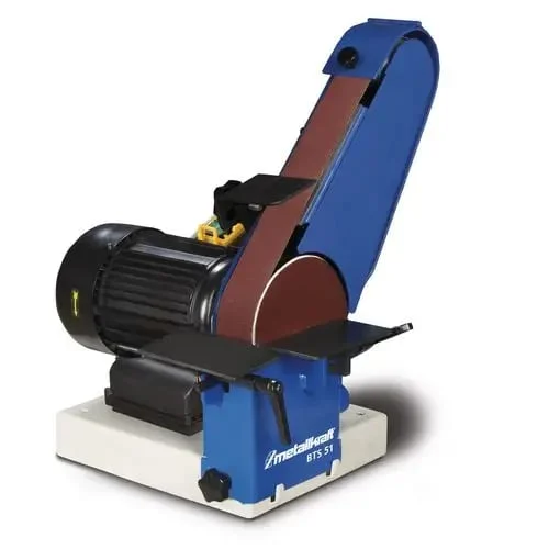Masina de slefuit combinata cu banda si disc BTS 51 METALLKRAFT Masina de slefuit combinata cu banda si disc BTS 51 METALLKRAFT Diametru roata de contact 75 mm