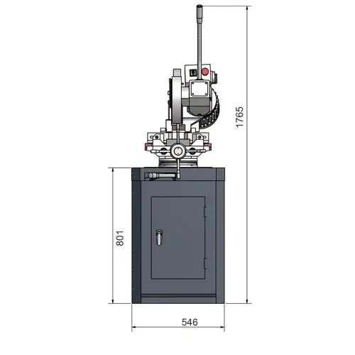 Cote fierastrau metal circular CS315 Cote fierastrau metal circular OPTIMUM CS 315