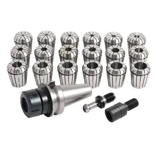Set mandrine cu pensete ISO 30 / ER32 - M12 / BT 30 OPTIMUM Set mandrine cu pensete ISO 30 / ER32 - M12 / BT 30 OPTIMUM Montaj pentru mandrina cu colac Iso 30