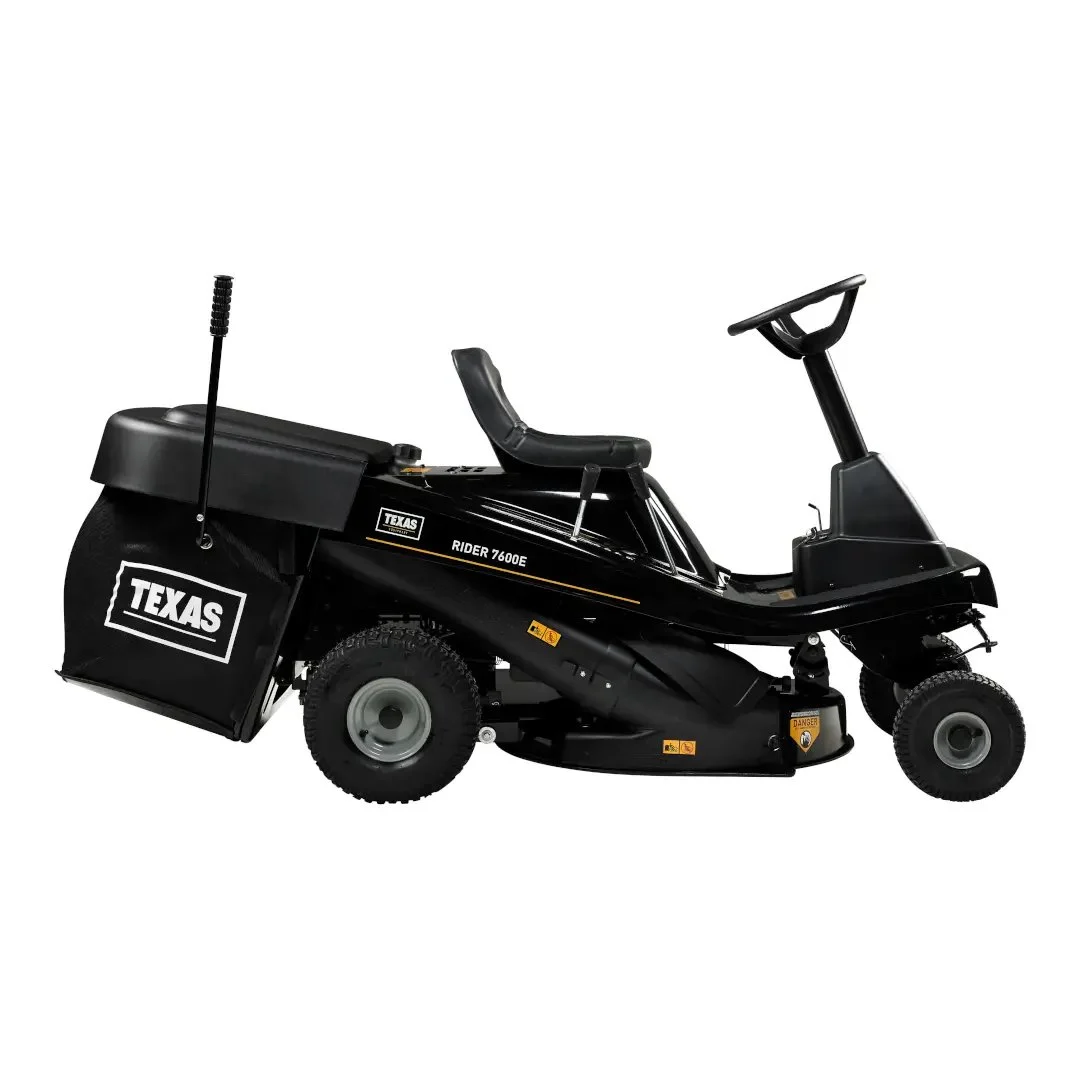 Tractoras pentru tuns gazonul cu colector Rider 7600E TEXAS EQUIPMENT Tractoras pentru tuns gazonul cu colector Rider 7600E TEXAS EQUIPMENT Tip alimentare Benzina