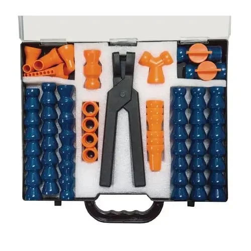 Trusa conducte de racire pentru masini-unelte 1/2" - No.3 OPTIMUM Trusa conducte de racire pentru masini-unelte 1/2" - No.3 OPTIMUM Racord 1/2"