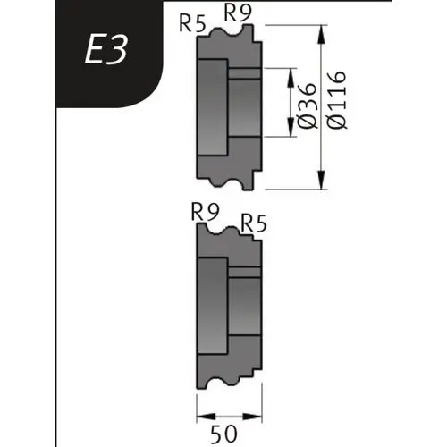 Role indoire tip E3 Role de indoire tip E3
