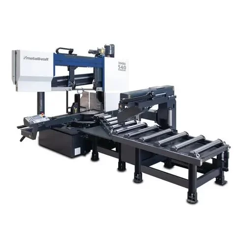 Fierastrau orizontal cu banda pentru metale HMBS 540 CNC X DG 2000 HORIZONT Fierastrau orizontal cu banda pentru metale HMBS 540 CNC X DG 2000 HORIZONT METALLKRAFT -60° (profil rotund) 350 mm