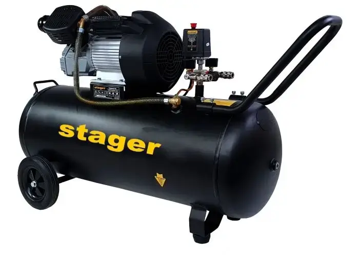 Compresor aer STAGER HM3100V 10 100l Compresor aer STAGER HM3100V 10 100l