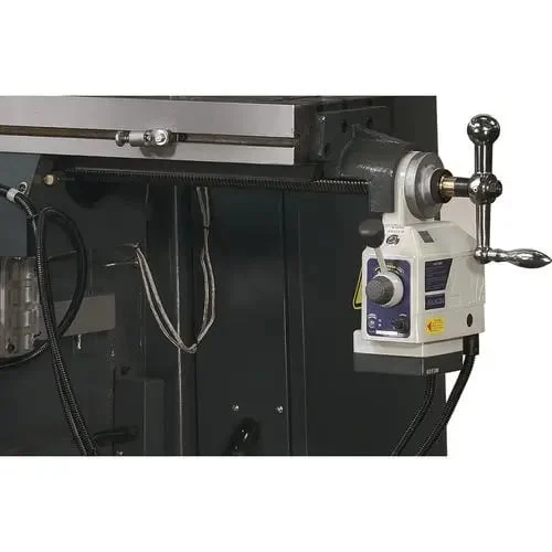 Masina de frezat metal multifunctionala OPTImill MF 2V OPTIMUM Masina de frezat metal multifunctionala OPTImill MF 2V OPTIMUM Cursa x cu avans automat 730 mm