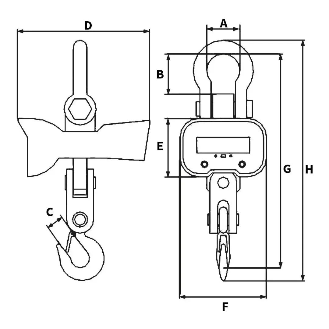 Schema cantar electronic KW Schema cantar electronic KW