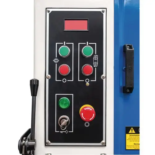 Panou control fierastrau vertical metale Panou control fierastrau vertical pentru metale