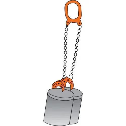 Clema cu lant pentru ridicare Tevi sau Butoaie FHK 1 UNICRAFT Clema cu lant pentru ridicare Tevi sau Butoaie FHK 1 UNICRAFT Latime prindere 0 - 25 mm