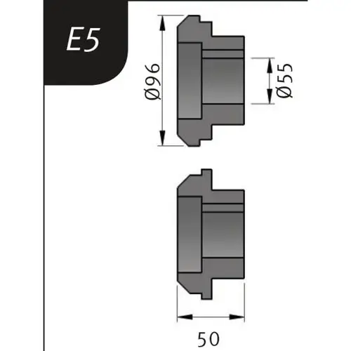 Role de indoire tip E5 96x55x50 mm