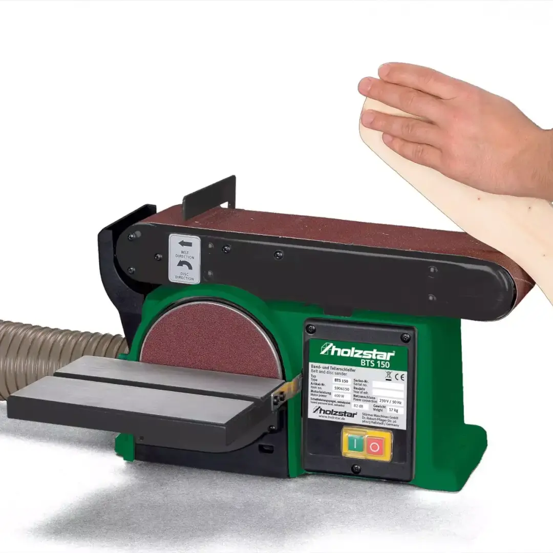 Slefuire slefuitor cu banda si disc BTS150 Slefuire slefuitor banda disc BTS150