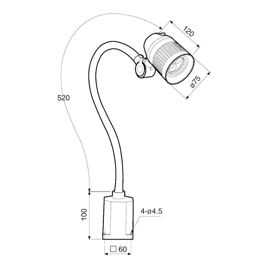 Cote lampa LED WBL 3 Cote lampa LED WBL 3
