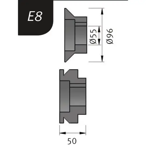 Role indoire tip E8 96x55x50 mm Role de indoire tip E8 96x55x50 mm