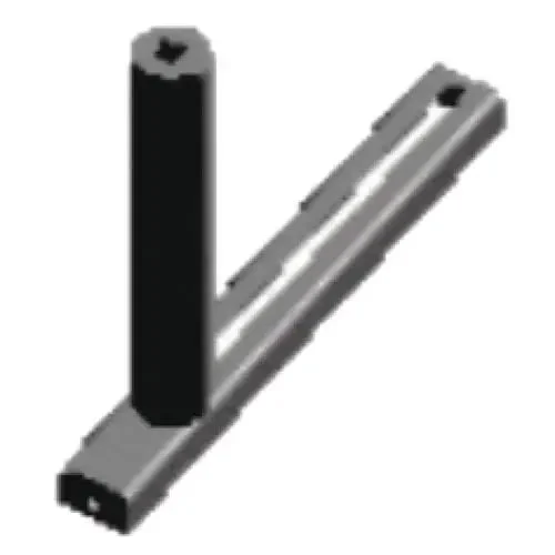 Rola de ghidare laterala 290 mm, mobila METALLKRAFT
