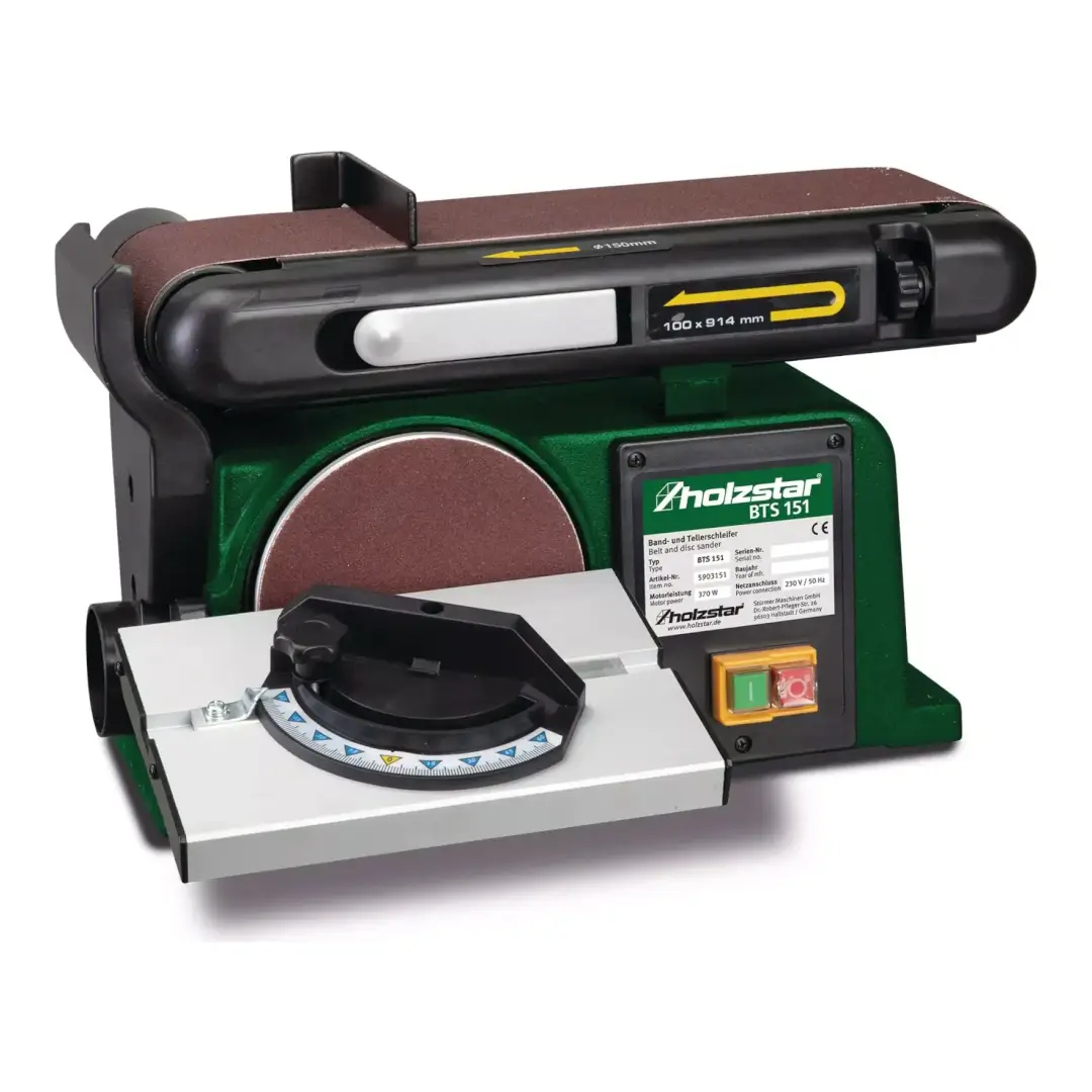 Slefuitor cu banda si disc BTS151 Slefuitor banda disc BTS151 Holzstar