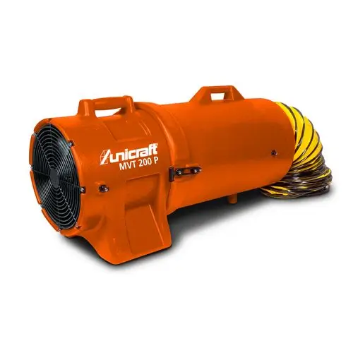 Ventilator axial Unicraft MVT 200 P - furtun de transport aer 10 m