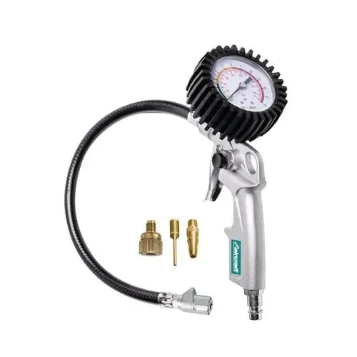 Pistol de umflat pneuri Quick-Lock AIRCRAFT Diametru manometrului de presiune 60 mm
