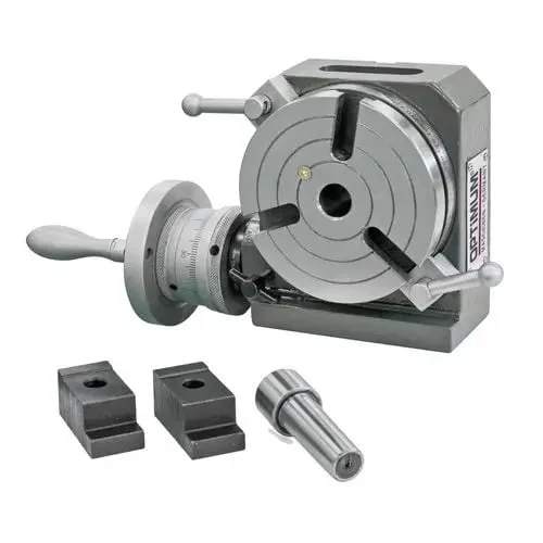 Masa de indexare rotativa orizontala-verticala RT 100 OPTIMUM Masa de indexare rotativa orizontala-verticala RT 100 OPTIMUM Diametru prindere 110 mm
