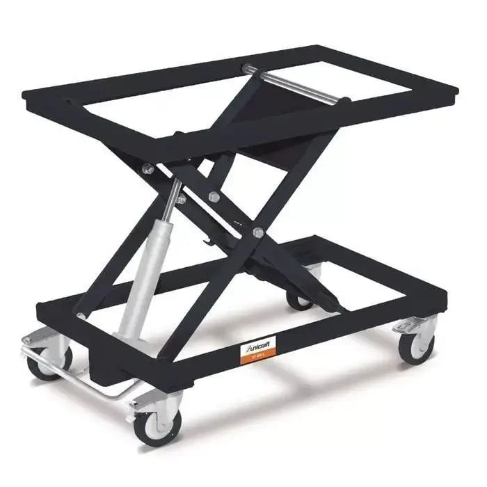 Masa hidraulica mobila pentru atelier HT 300 S UNICRAFT Masa hidraulica mobila pentru atelier HT 300 S UNICRAFT Sarcina max. 0.3 t