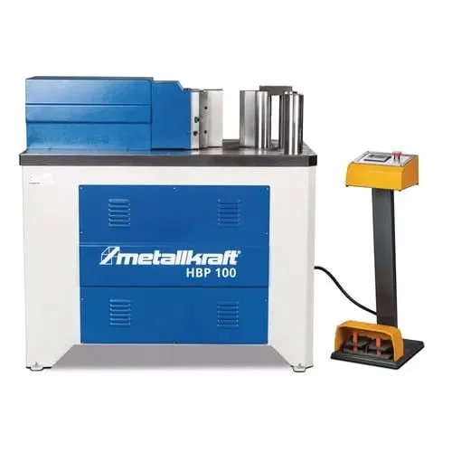 Presa orizontala de indoire HBP 100 METALLKRAFT Presa orizontala de indoire HBP 100 METALLKRAFT Capacitate de indoire material plat 300 x 25 mm