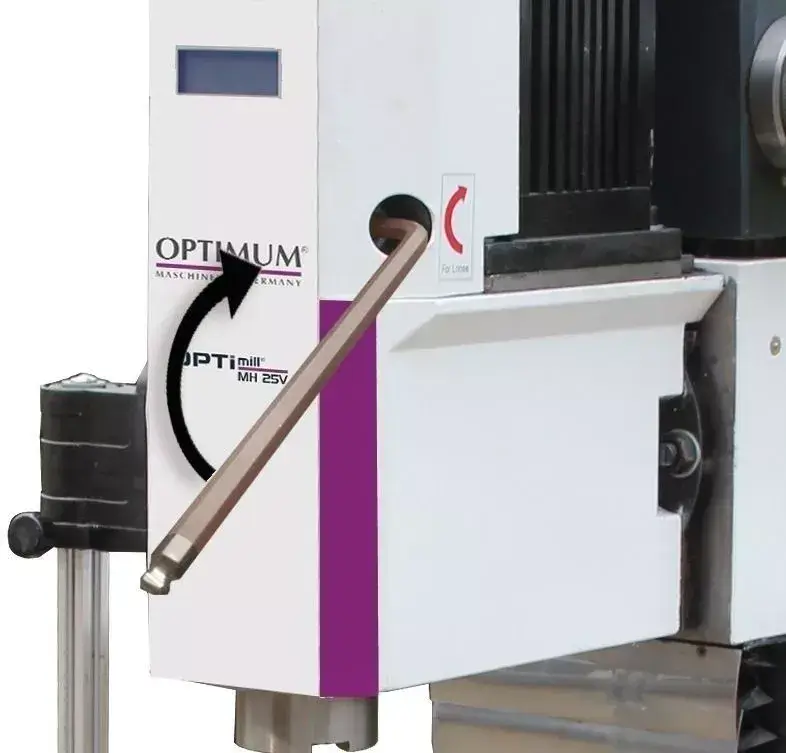 Sistem schimbare masina de frezat metal Sistem schimbare scula masina frezat metal MH 25