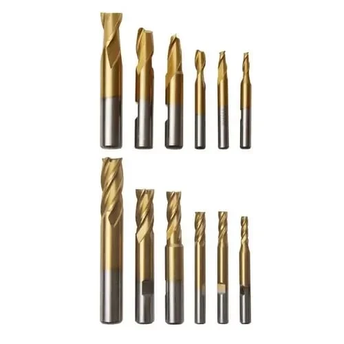 Set de freze pentru metal HSS, 12 piese OPTIMUM Set de freze pentru metal HSS, 12 piese OPTIMUM