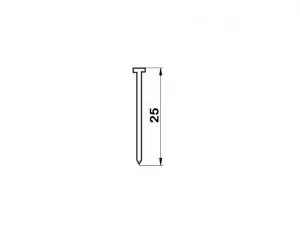 Cuie cap matritat Tip F 25mm