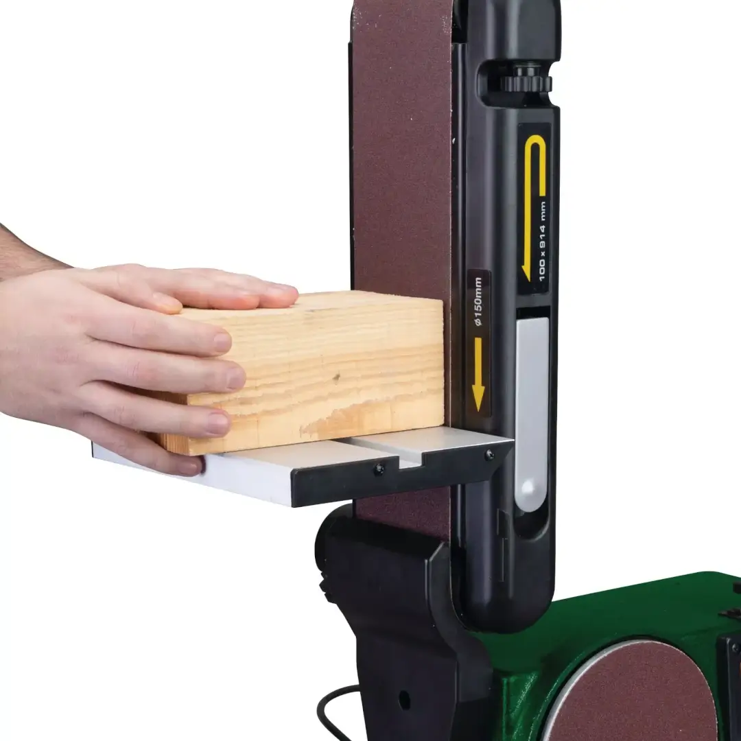 Pozitie verticala slefuitor banda disc BTS151 Pozitie verticala slefuitor banda disc BTS151