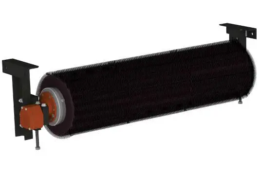 Perie pentru curatarea benzii de alimentare